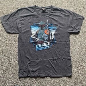 Star Wars Empire Strikes Back Gray T-Shirt